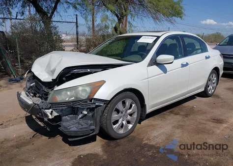 2010 Honda Accord 3.5 Ex-L из США, поврежденный, VIN 1HGCP3F84AA011958